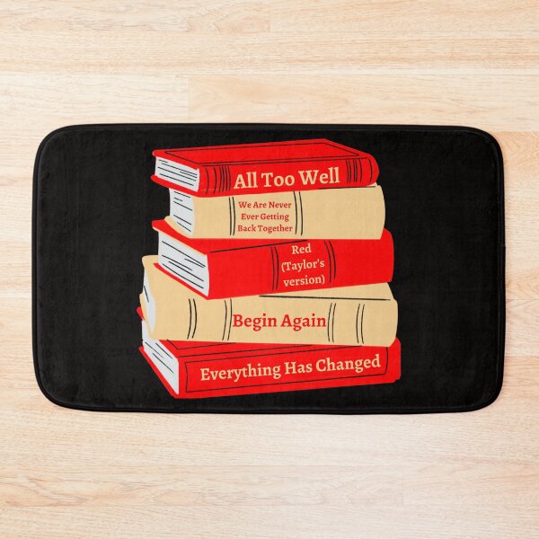 Item preview, Red (Taylor's Version) book stack  designed and sold by broadwaygirl142.