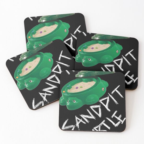 Item preview, This Is Sandpit Turtle - bmth meme - white on black designed and sold by SherleyThomsen.