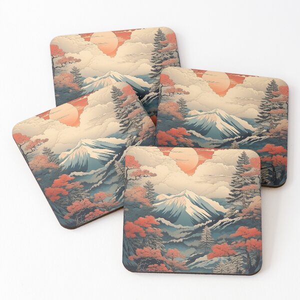 Item preview, Winter Mountain & Forest Nature designed and sold by kristinspinelli.