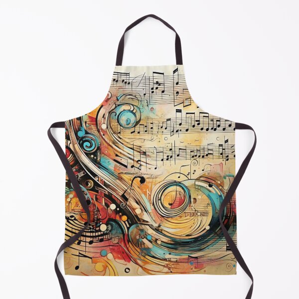 Item preview, Music Notes Abstract designed and sold by Myra365Art.