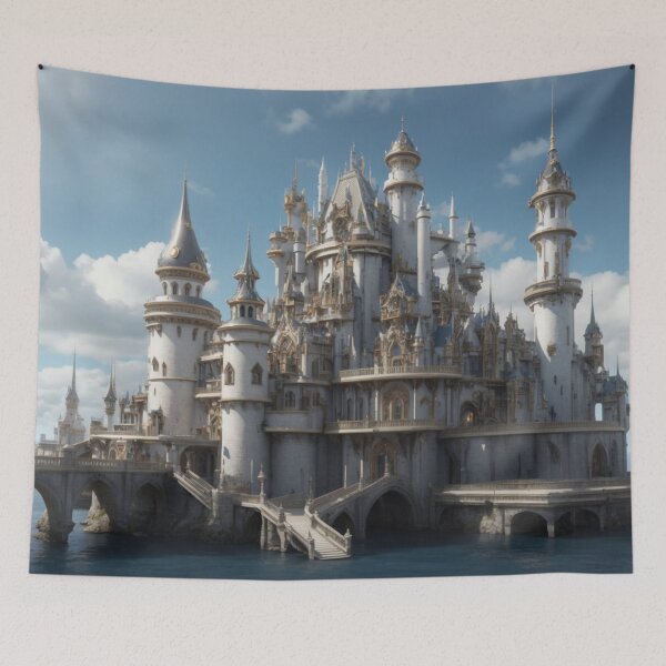 Item preview, Castle on the Water - Would you live here? designed and sold by shakespeare1212.