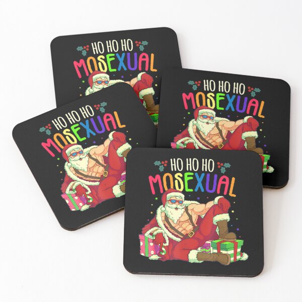Item preview, 	s Ho Ho Ho Mosexual Gay Santa LGBT Pun Gay Pride Christmas   	 designed and sold by ytcbzurl49.