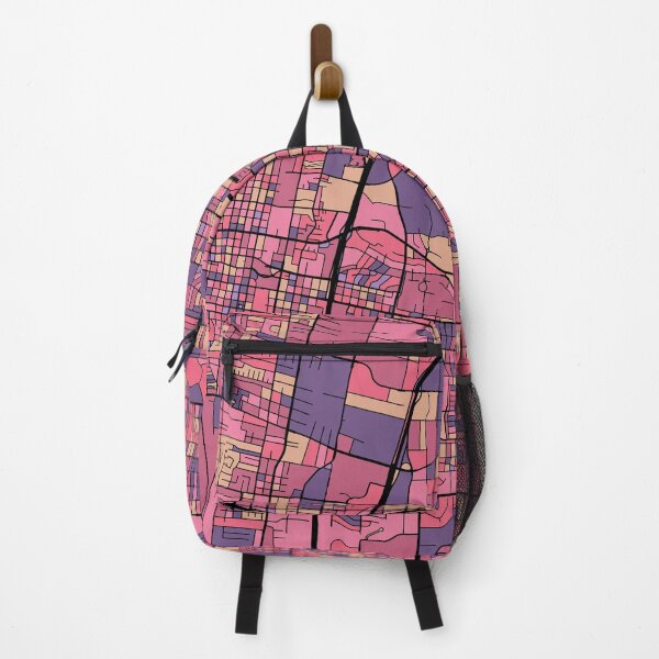Item preview, Albuquerque Map Pattern in Purple & Pink designed and sold by PatternMaps.