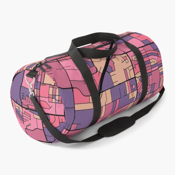 Item preview, Albuquerque Map Pattern in Purple & Pink designed and sold by PatternMaps.
