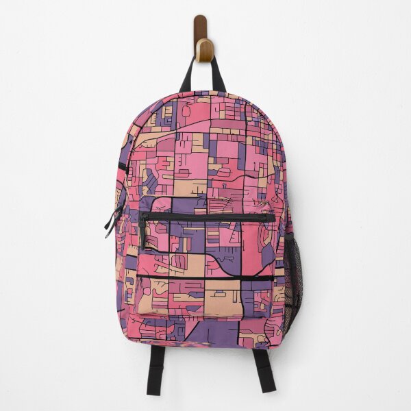 Item preview, Arlington Map Pattern in Purple & Pink designed and sold by PatternMaps.