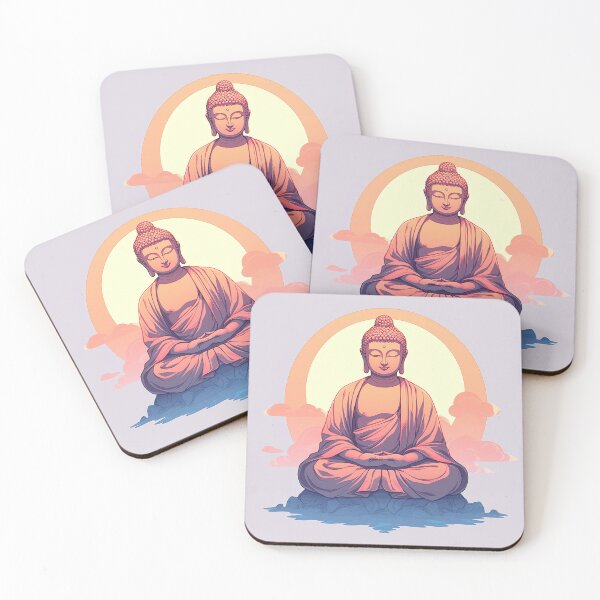 Item preview, Radiant Bliss: The Smiling Buddha designed and sold by Junkie Ai.