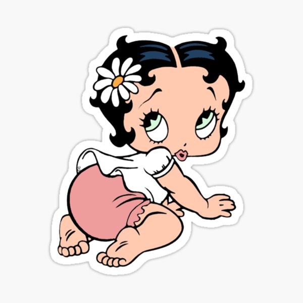 Betty Boop x Dodgers Sticker for Sale by Kiewy Design by Jenny Weik