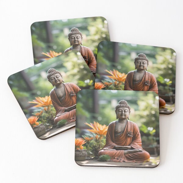 Item preview, Radiant Bliss: The Smiling Buddha designed and sold by Junkie Ai.