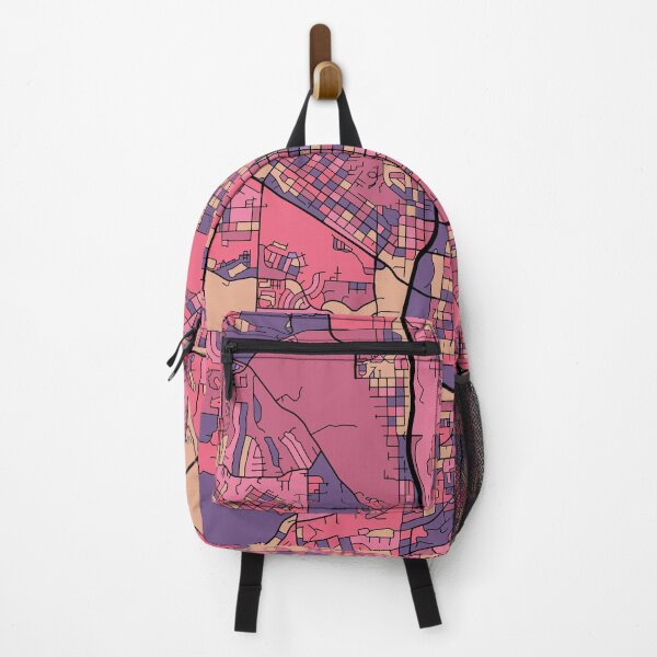 Item preview, Colorado Springs Map Pattern in Purple & Pink designed and sold by PatternMaps.