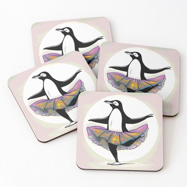 Item preview, pingüino en tutu 2023 tileartwork designed and sold by tileartwork.