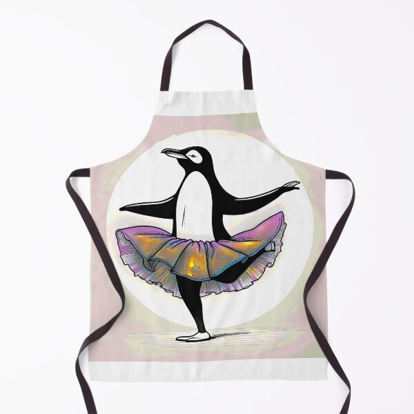 Item preview, penguin in tutu 2023 tileartwork designed and sold by tileartwork.