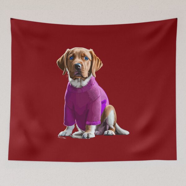 Item preview, Puppy Lab - Labrador Puppy In A Sweater designed and sold by JHANL.