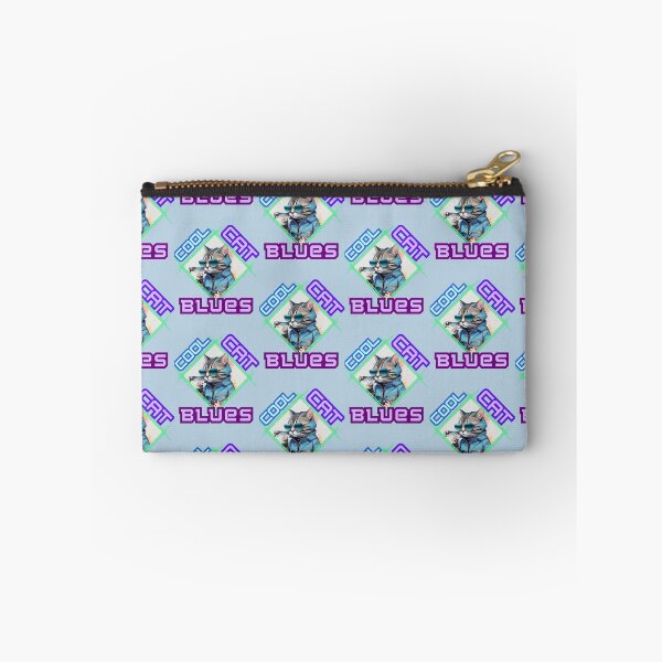 Item preview, Stylish Cat with Harmonica: "Cool Cat Blues" designed and sold by LionCreativeHub.