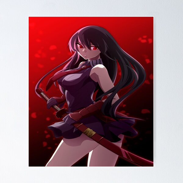 Akame ga Kill Leone' Poster, picture, metal print, paint by 80sRetro