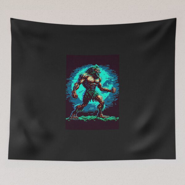 Item preview, Pixelated Werewolf Transformation designed and sold by RoyHelvey555.