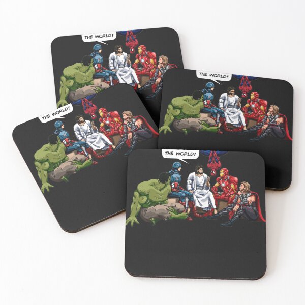 Item preview, Jesus and the superheroes   designed and sold by Iakubowski.