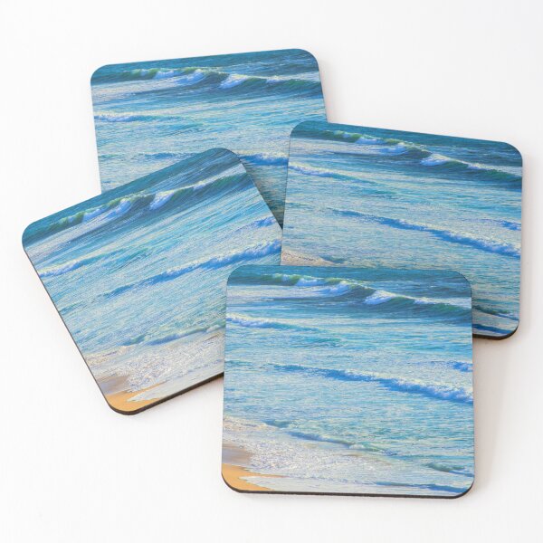 Item preview, Ocean swelling waves crashing on coastline designed and sold by Fenderbender00.