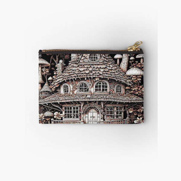Item preview, [AI Art] Fairytale Gnome House, Optical Art Style designed and sold by Sissle.