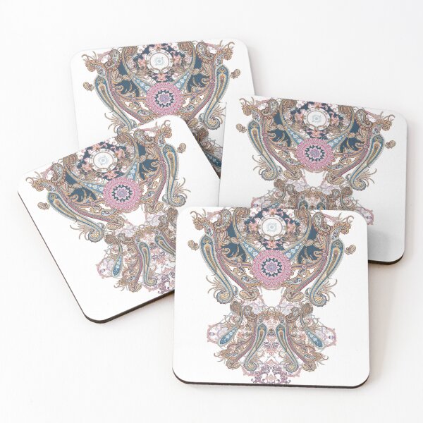 Item preview, paisley, center, boho, ethnic, medallion, floral designed and sold by mintdiamond21.