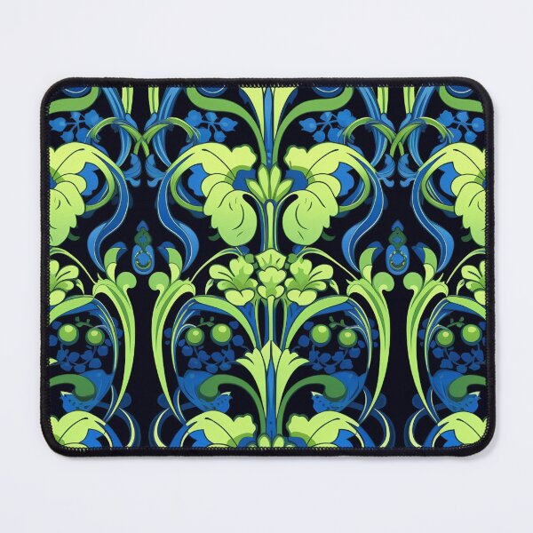 Item preview, Futurist Momentum in Indigo and Lime Green designed and sold by westside310.