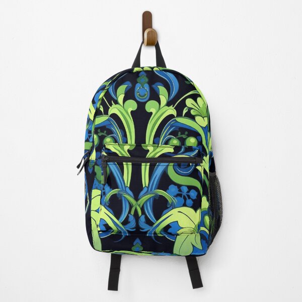 Item preview, Futurist Momentum in Indigo and Lime Green designed and sold by westside310.