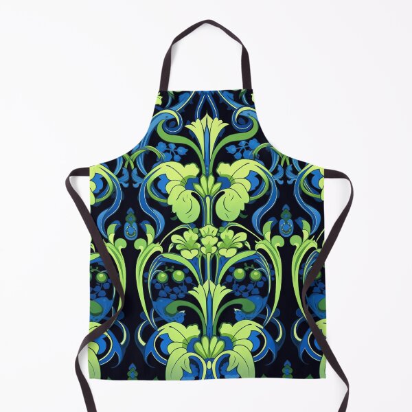Item preview, Futurist Momentum in Indigo and Lime Green designed and sold by westside310.