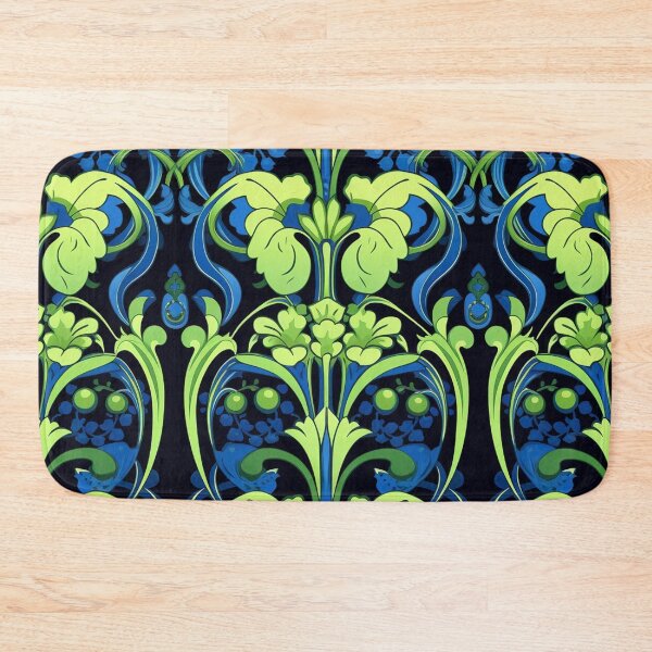 Item preview, Futurist Momentum in Indigo and Lime Green designed and sold by westside310.