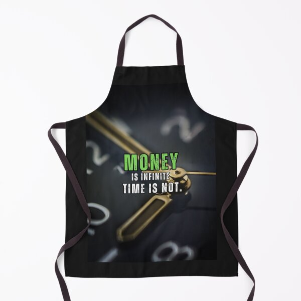 Item preview, Money is Infinite, Time is Not Inspirational, Motivation Quote designed and sold by hiunlimit.