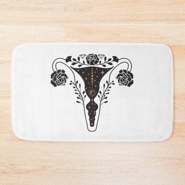 Item preview, Uterus with flowers  designed and sold by 397HOUSE Your happy time.