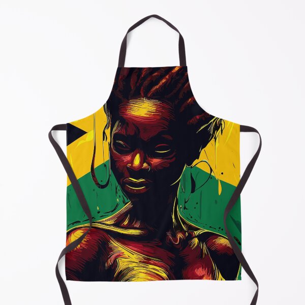 Item preview, Rasta Jamaica woman designed and sold by TomFrontierArt.
