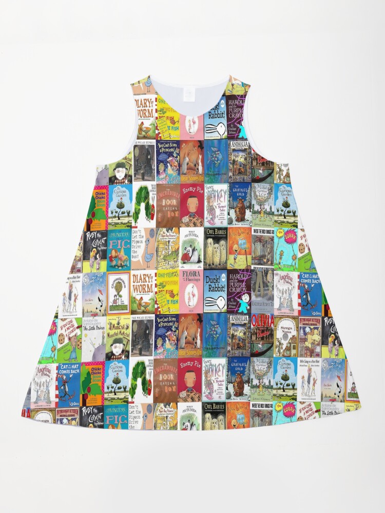 Children Picture Book Covers " A-Line Dress for Sale by luv2right |  Redbubble