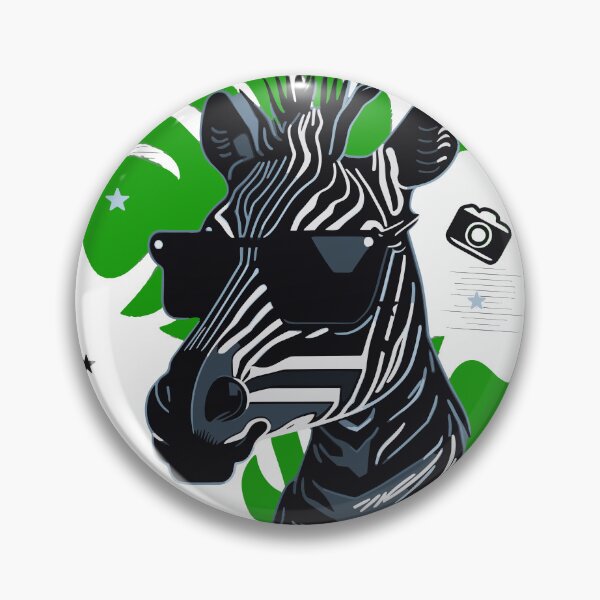Item preview, Cool zebra with sunglasses  designed and sold by Anirammax.