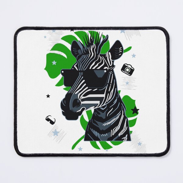 Item preview, Cool zebra with sunglasses designed and sold by Anirammax.