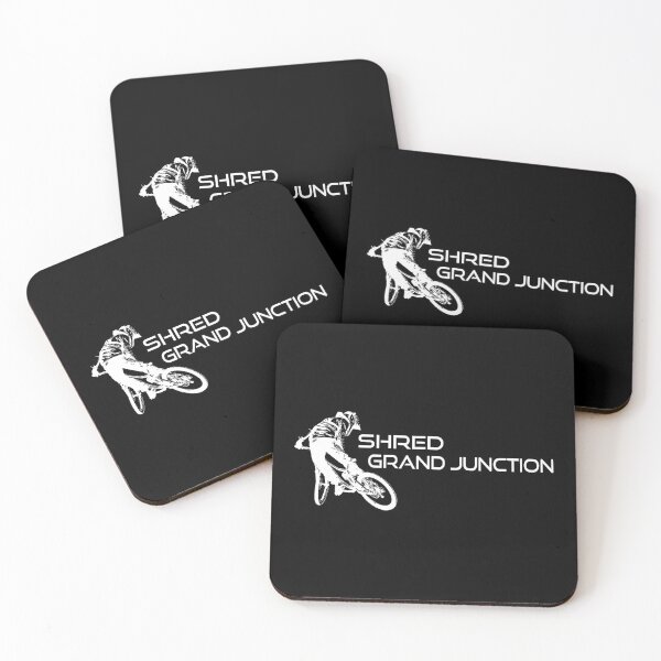 Item preview, Shred Grand Junction Colorado Mountain Biking designed and sold by Esskay Designs.