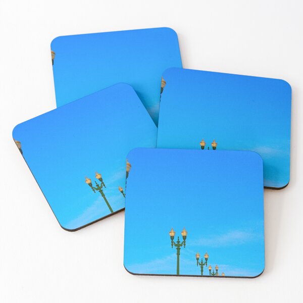 Item preview, Vintage light posts fading into the distance designed and sold by Fenderbender00.