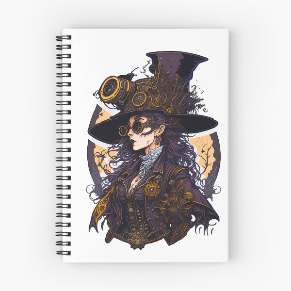 Item preview, Bruja Steampunk en Halloween designed and sold by Pannyyy.