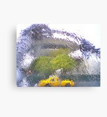 Rainy day at LAX Canvas Print