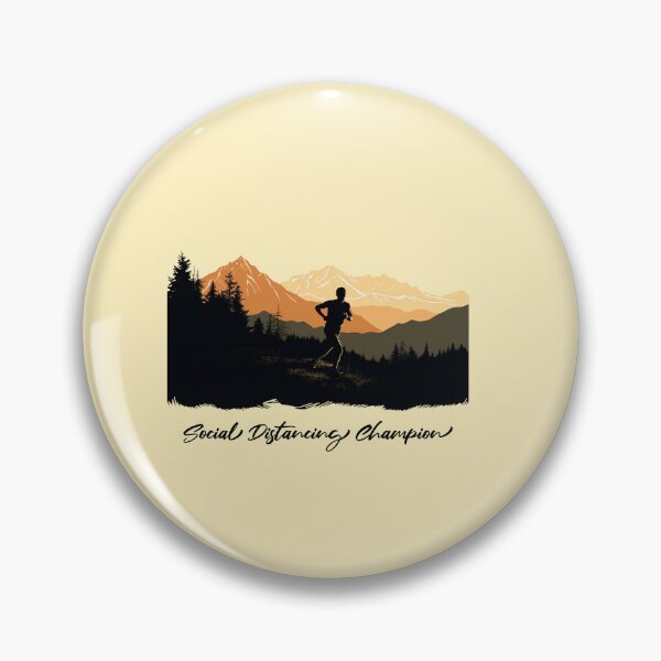 Item preview, Social Distancing Champion - Trail Runner designed and sold by Triple-Crown.