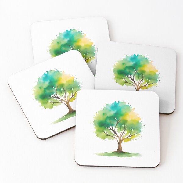 Artikelvorschau, Aquarellbaum entworfen und verkauft von Transeunte.
