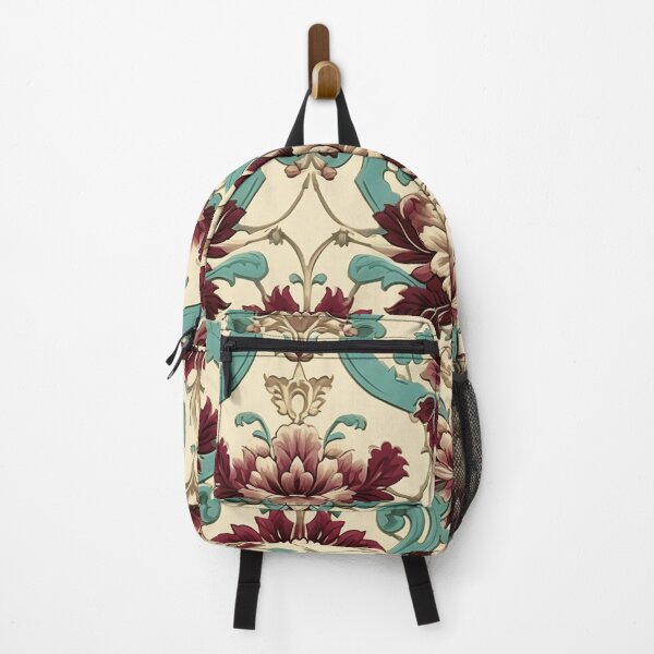 Item preview, Renaissance Beauty in Burgundy and Pale Turquoise designed and sold by westside310.