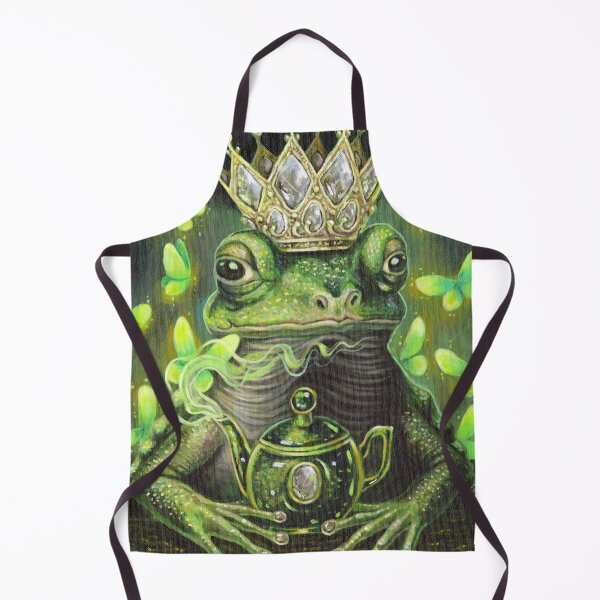Item preview, Frog king and Tea Time designed and sold by JulijaFokinaArt.