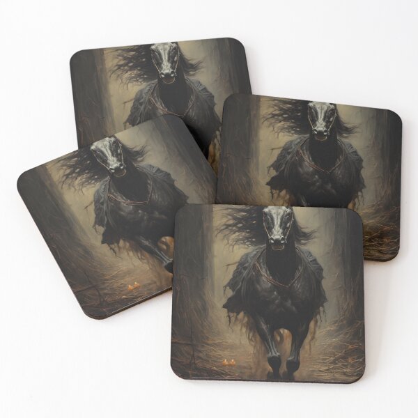 Item preview, Black halloween horse designed and sold by Gatterwe.