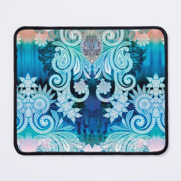Item preview, paisley, center, boho, ethnic, medallion, floral designed and sold by mintdiamond21.