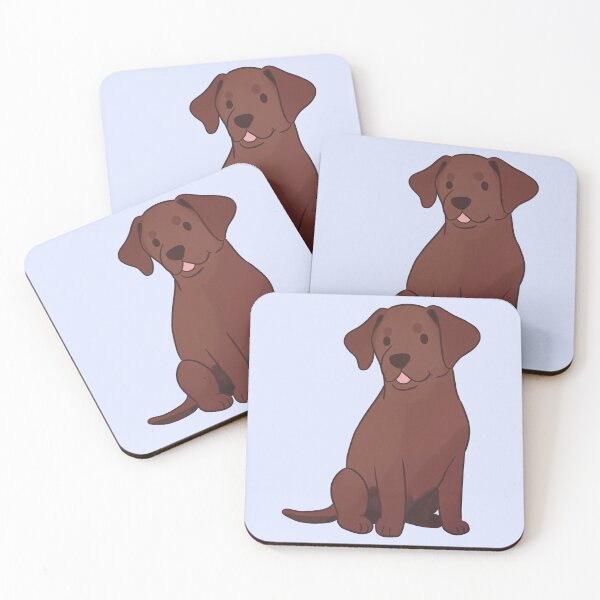 Item preview, Cute chocolate labrador retriever dog  designed and sold by Yaragold.