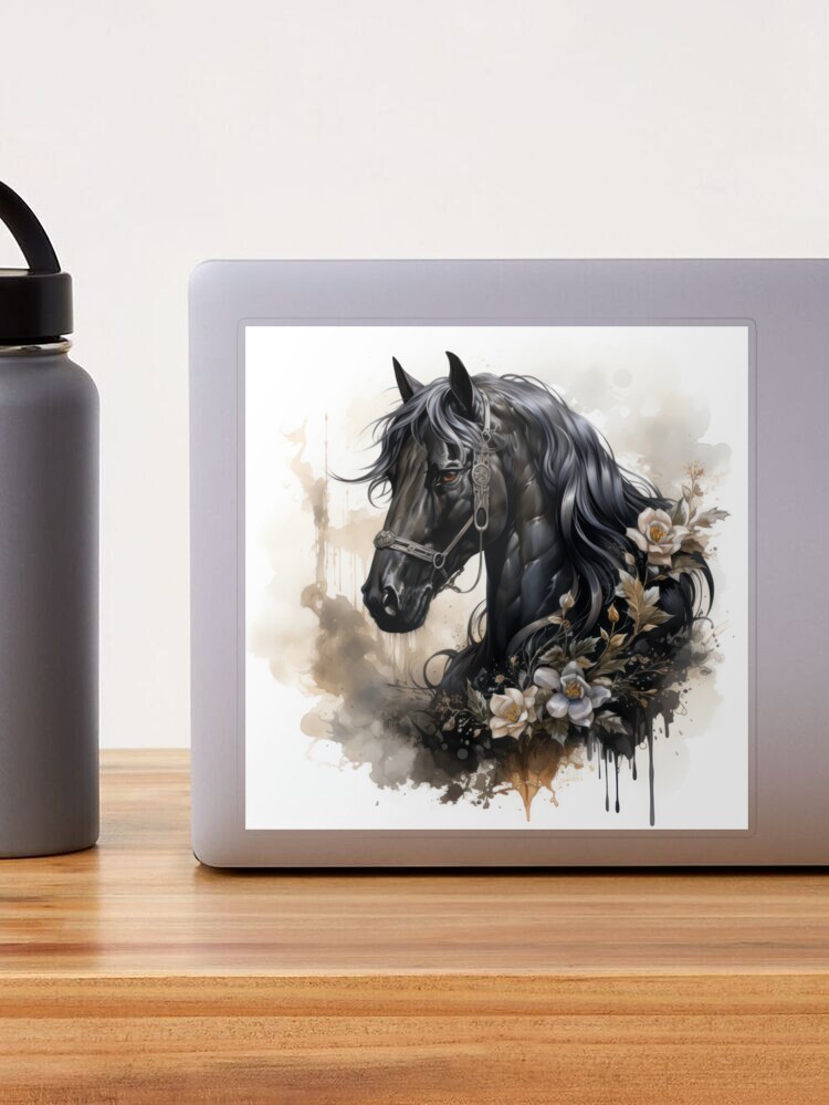 Wall Absorber - Black beauty - Horse 