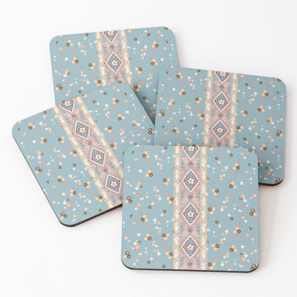 Item preview, ethnic, boho, center design, floral, tribal, flowers designed and sold by mintdiamond21.