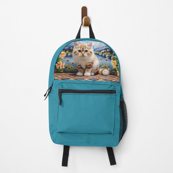 Item preview, Cute fluffy Persian kitten in stunning landscape scenery designed and sold by Liljinkzy.