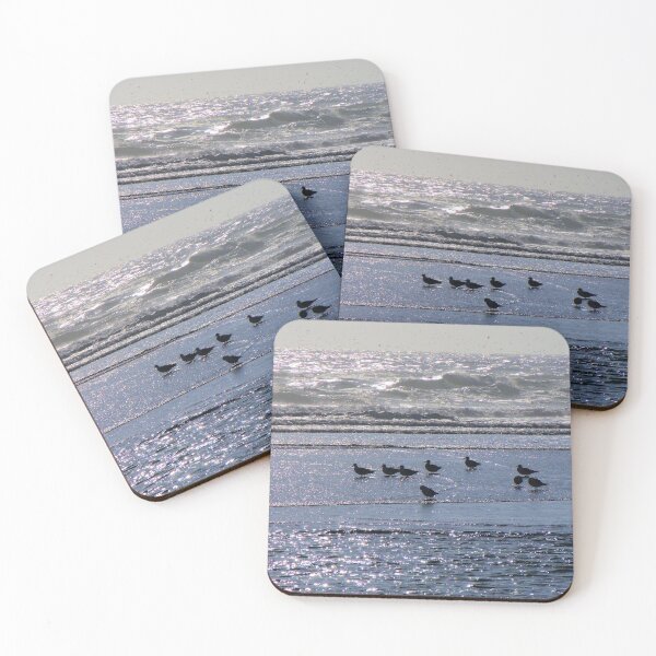 Item preview, Sandpipers running along surf designed and sold by Fenderbender00.