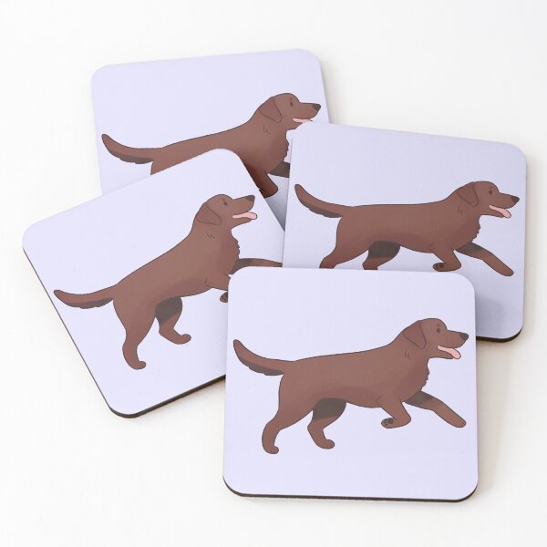 Item preview, chocolate labrador retriever dog  designed and sold by Yaragold.