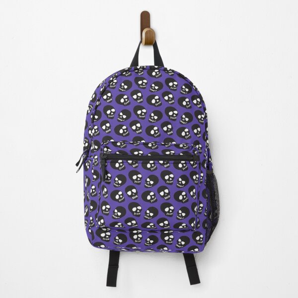 Item preview, Purple and Black Skulls Pattern designed and sold by artfulbitsbyk.